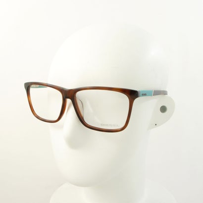 ディーゼル DIESEL メガネ 眼鏡 アイウェア レディース メンズ （ブラック/ホワイト）｜詳細画像