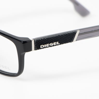 ディーゼル DIESEL メガネ 眼鏡 アイウェア レディース メンズ （ブラック）｜詳細画像