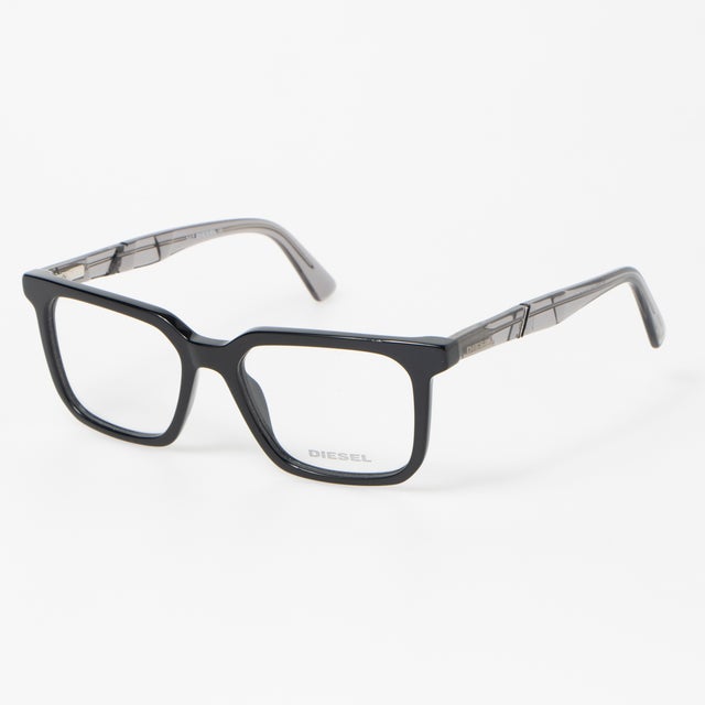 
                    メガネ 眼鏡 アイウェア レディース メンズ （ブラック/クリアグレー）