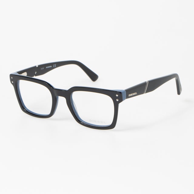
                    メガネ 眼鏡 アイウェア レディース メンズ （ブラック/ブルー）