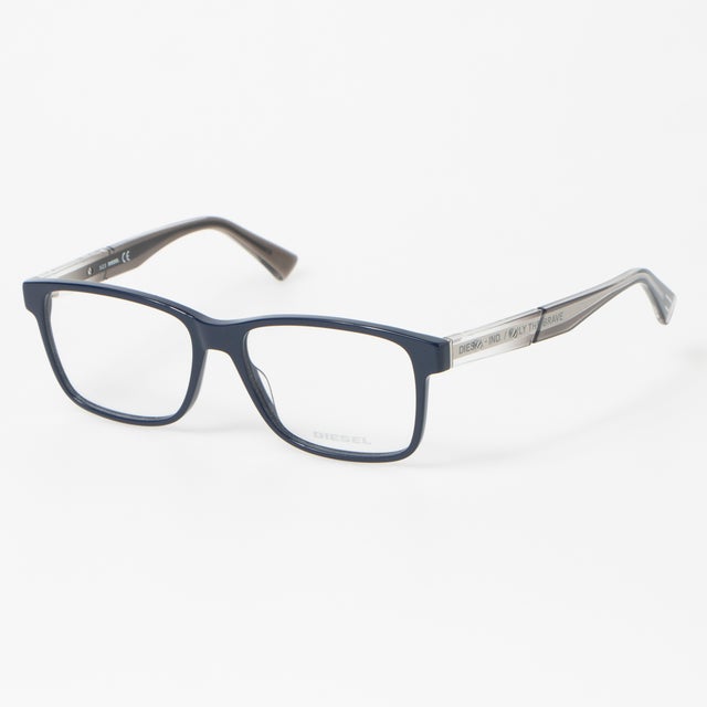 
                    メガネ 眼鏡 アイウェア レディース メンズ （ブルー/クリアブラック）