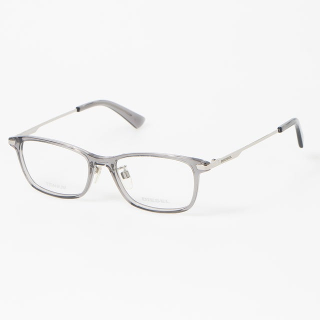
                    メガネ 眼鏡 アイウェア レディース メンズ （クリアグレー/シルバー）