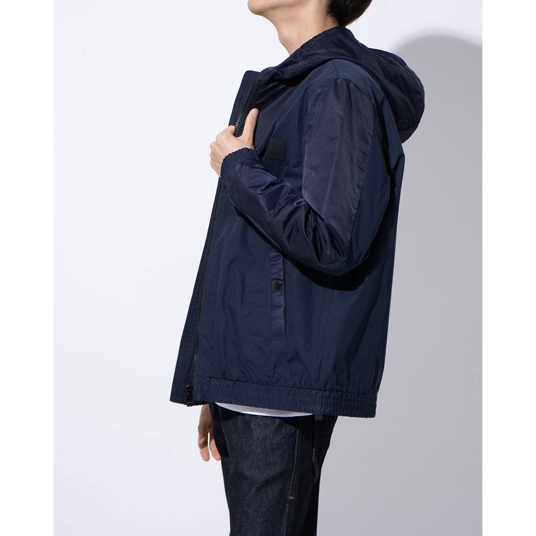 ディーゼル DIESEL フーデットブルゾン （NAVY）J-CARSON-KA GIACCA 