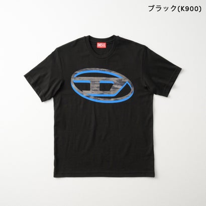 Tシャツ キッズ T-SHIRT WITH TWO-TONE OVAL D PRINT J02969 KYA1Y （ブラック(K900)）｜詳細画像