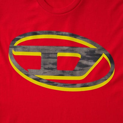 Tシャツ キッズ T-SHIRT WITH TWO-TONE OVAL D PRINT J02969 KYA1Y （レッド(K405)）｜詳細画像