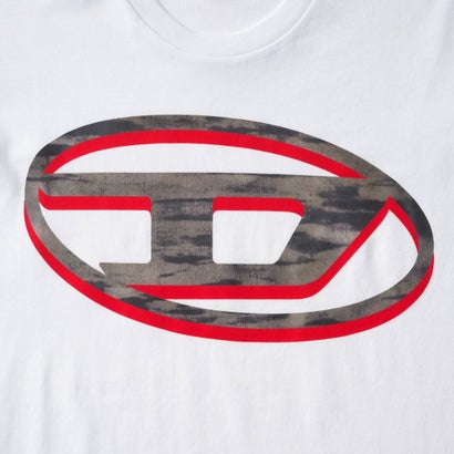 Tシャツ キッズ T-SHIRT WITH TWO-TONE OVAL D PRINT J02969 KYA1Y （ホワイト(K100)）｜詳細画像