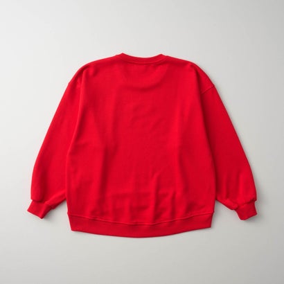 スウェット キッズ SWEATSHIRT WITH OVAL D LOGO J03017 KYAZ3 （レッド(K405)）｜詳細画像