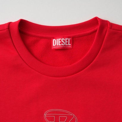 スウェット キッズ SWEATSHIRT WITH OVAL D LOGO J03017 KYAZ3 （レッド(K405)）｜詳細画像