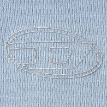 スウェット キッズ SWEATSHIRT WITH OVAL D LOGO J03017 KYAZ3 （ライトブルー(K80U)）｜詳細画像