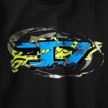 スウェット キッズ SWEATSHIRT WITH OVAL D GRAPHIC PRINT J02963 0GEAD （ブラック(K900)）｜詳細画像