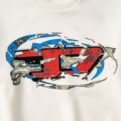スウェット キッズ SWEATSHIRT WITH OVAL D GRAPHIC PRINT J02963 0GEAD （ホワイト(K141)）｜詳細画像