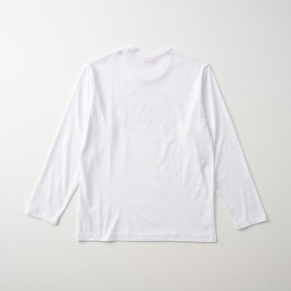 Tシャツ キッズ LONG-SLEEVE T-SHIRT WITH OVAL D LOGO J03037 0GRAI （ホワイト(K100)）｜詳細画像
