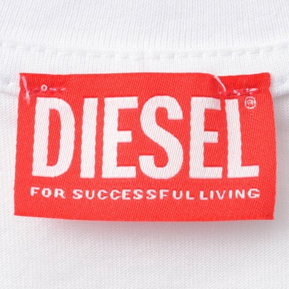 Tシャツ キッズ LONG-SLEEVE T-SHIRT WITH OVAL D LOGO J03037 0GRAI （ホワイト(K100)）｜詳細画像