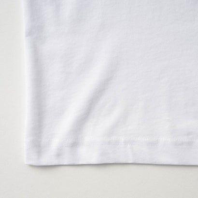 Tシャツ キッズ LONG-SLEEVE T-SHIRT WITH OVAL D LOGO J03037 0GRAI （ホワイト(K100)）｜詳細画像