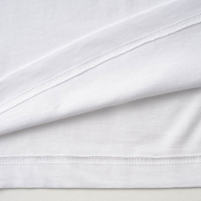 Tシャツ キッズ LONG-SLEEVE T-SHIRT WITH OVAL D LOGO J03037 0GRAI （ホワイト(K100)）｜詳細画像