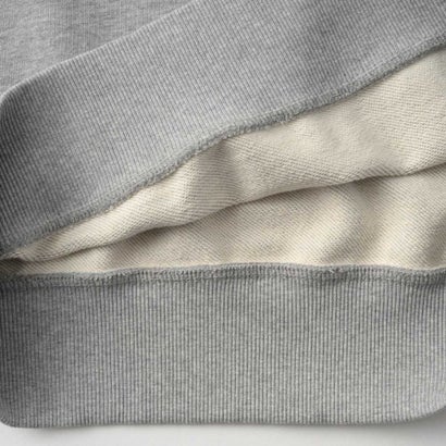 スウェット キッズ SWEATSHIRT WITH FRAYED LOGO LETTERS J02985 0GEAD （グレー(K963)）｜詳細画像