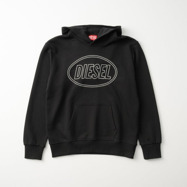 パーカー キッズ LOGO HOODIE J02612 0GEAD （ブラック(K900)）