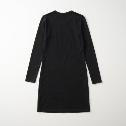 ワンピース キッズ DRESS WITH OVAL D LOGO J03018 KYA0L （ブラック(K900)）｜詳細画像