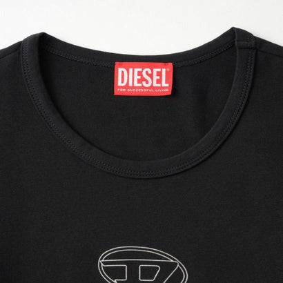 ワンピース キッズ DRESS WITH OVAL D LOGO J03018 KYA0L （ブラック(K900)）｜詳細画像