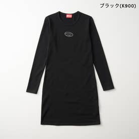 ワンピース キッズ DRESS WITH OVAL D LOGO J03018 KYA0L （ブラック(K900)）