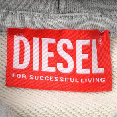 パーカー キッズ ZIP-UP HOODIE WITH FRAYED LOGO LETTERS J02986 0GEAD （グレー(K963)）｜詳細画像