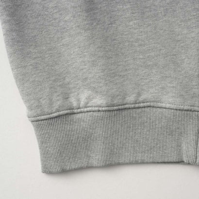 パーカー キッズ ZIP-UP HOODIE WITH FRAYED LOGO LETTERS J02986 0GEAD （グレー(K963)）｜詳細画像