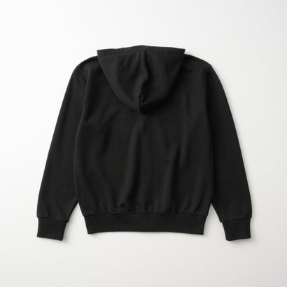 パーカー キッズ ZIP-UP HOODIE WITH FRAYED LOGO LETTERS J02986 0GEAD （ブラック(K900)）｜詳細画像