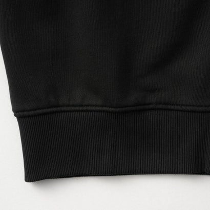 パーカー キッズ ZIP-UP HOODIE WITH FRAYED LOGO LETTERS J02986 0GEAD （ブラック(K900)）｜詳細画像