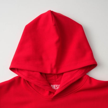 パーカー キッズ HOODIE WITH TWO-TONE OVAL D PRINT J02965 0GEAD （レッド(K405)）｜詳細画像