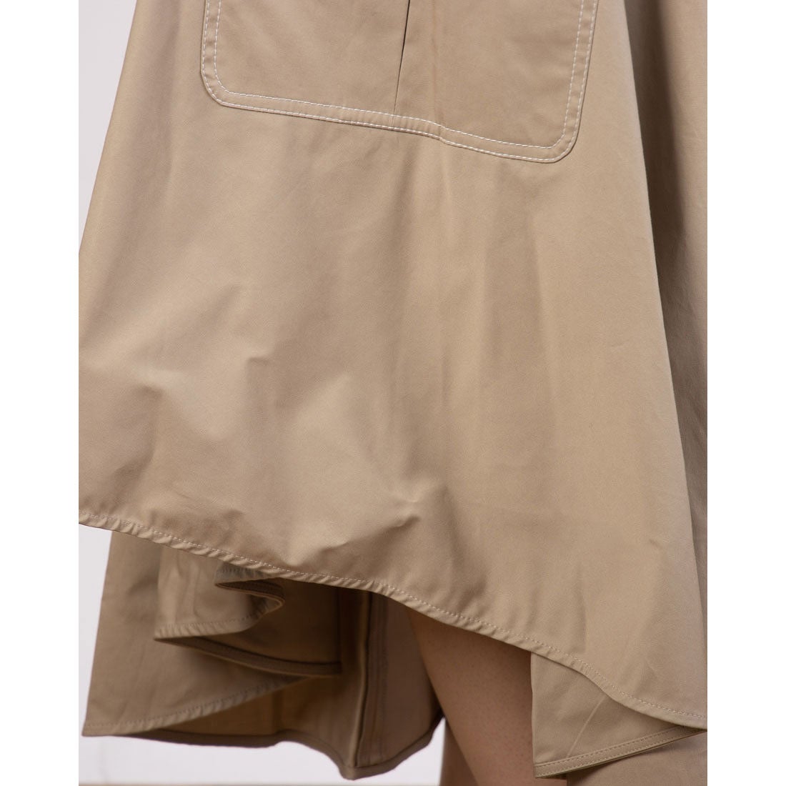ディノス dinos ビッグポケット付ラウンドフレアースカート （ベージュ） -ファッション通販 FASHION WALKER