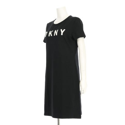 ダナキャランニューヨーク DKNY セール仕入れ☆ダナキャランニューヨーク DKNYプリント半袖Ｔシャツワンピース｜詳細画像