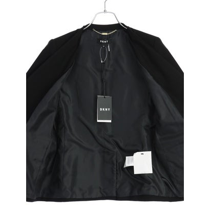 ダナキャランニューヨーク DKNY  シンプルすっきりな襟なしジャケット｜詳細画像