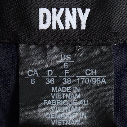 ダナキャランニューヨーク DKNY 2色あり♪プリーツトップにネイビーボトムの切り替えワンピース （ネイビー）｜詳細画像