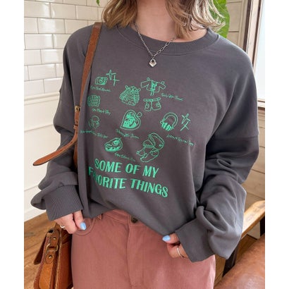 ダブルネーム DOUBLE NAME Some of my favorite things刺繍プルオーバー （オフホワイト）｜詳細画像