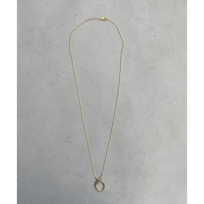 ドゥ アルシーヴ DOUX ARCHIVES nuance circle top necklace （GLD）｜詳細画像