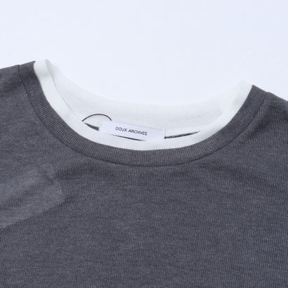 ドゥ アルシーヴ DOUX ARCHIVES レイヤード風ロンTee （OFWH）｜詳細画像
