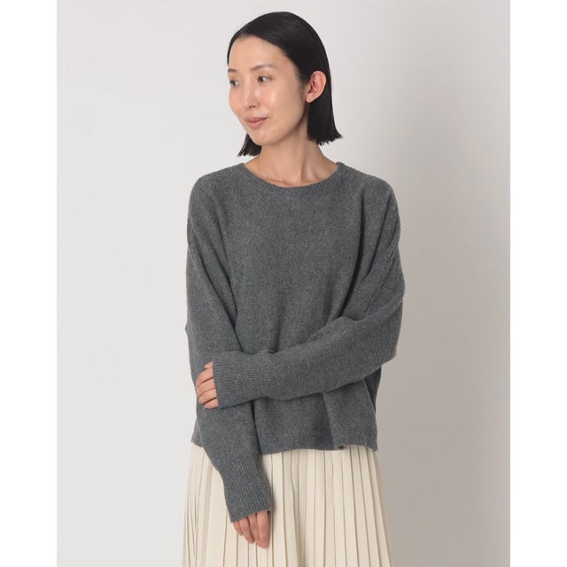【マシンウォッシャブル】ドルマンニット （GRY）