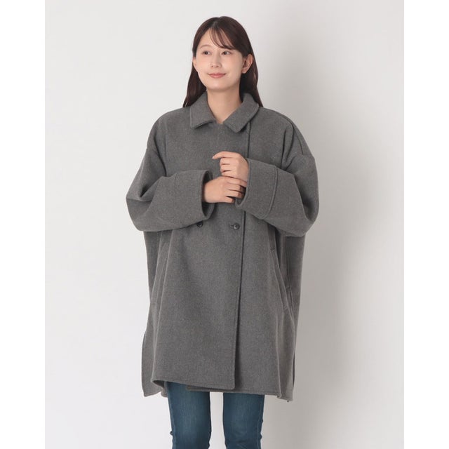 両面ビーバーチェスターウールコート （GRY）