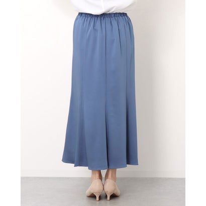 ドゥ アルシーヴ DOUX ARCHIVES ハンマーサテンマーメイドスカート （BLUE）｜詳細画像
