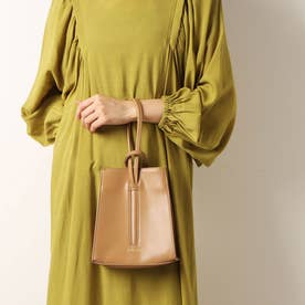 ドゥ アルシーヴ DOUX ARCHIVES スクエア型ハンドバッグ BEIGE -アウトレットファッション通販 BRANDELI