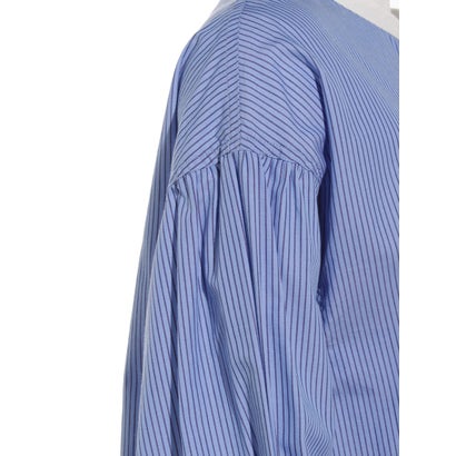 ドゥ アルシーヴ DOUX ARCHIVES クレリックボリュームスリーブシャツ （ブルー）｜詳細画像
