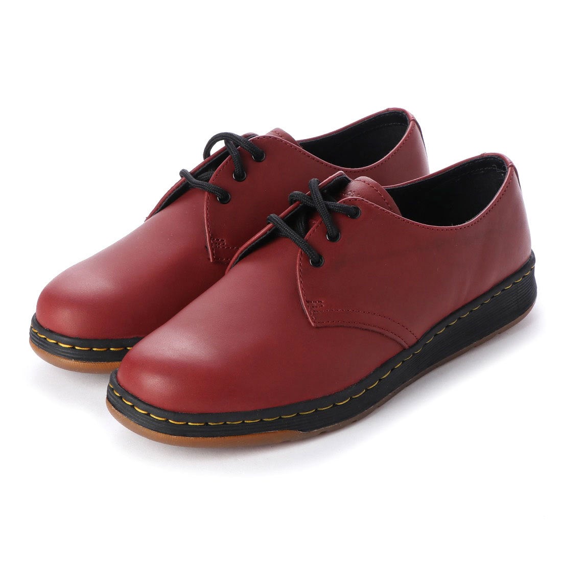 ドクターマーチン Dr.Martens CAVENDISH 3 EYE SHOE 3ホール シューズ(21859600) チェリーレッド （RED）  -靴＆ファッション通販 ロコンド〜自宅で試着、気軽に返品
