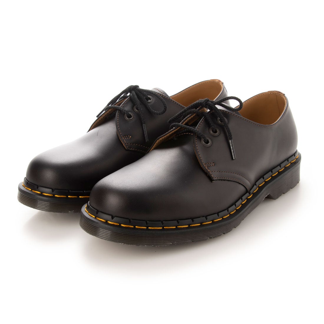 ドクターマーチン Dr.Martens Core 1461 3 Eye Shoe(1461 3ホールシューズ)ABRUZZO WP （BLACK+ BROWN） -靴＆ファッション通販 ロコンド〜自宅で試着、気軽に返品