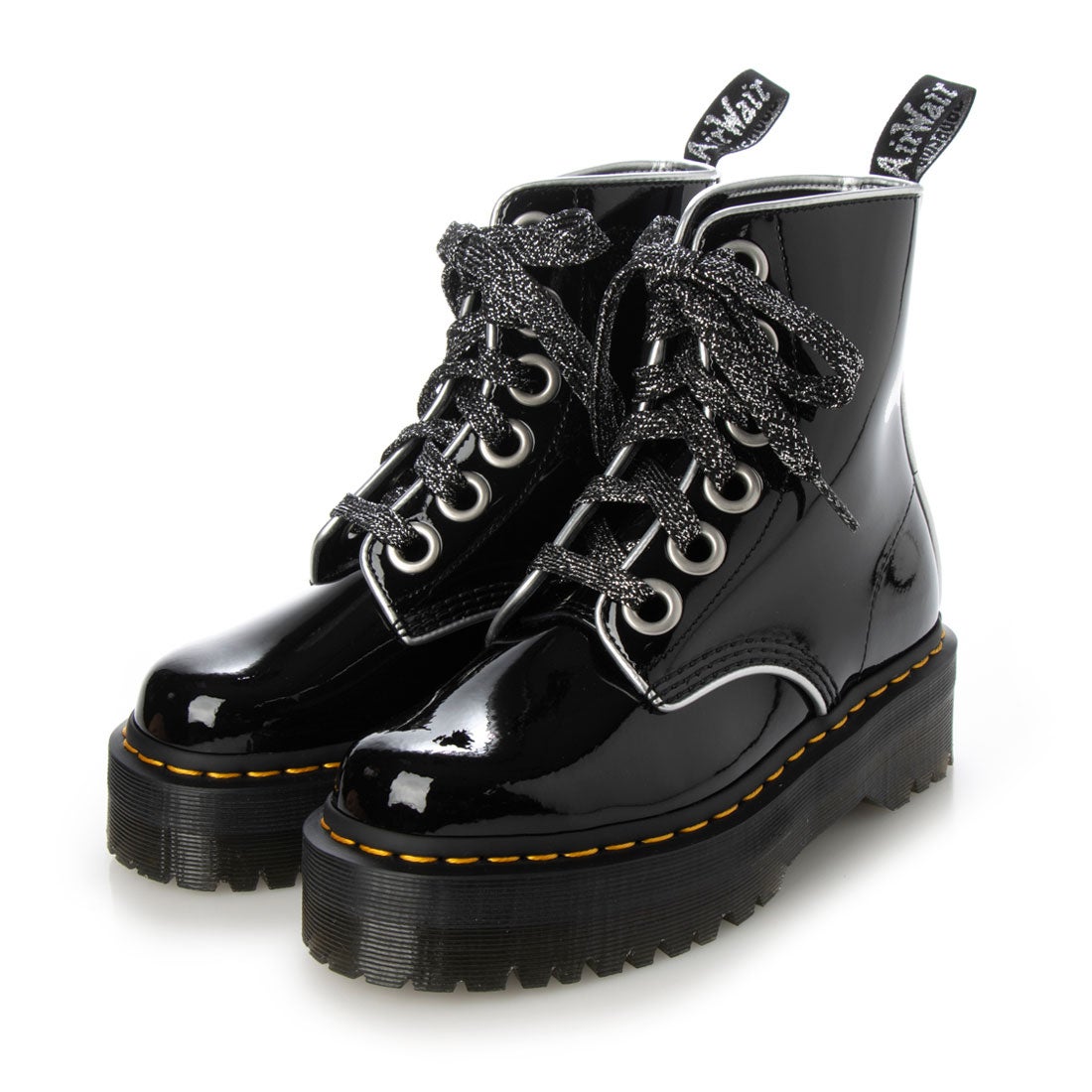 Dr.Martens MOLLY PATENT 厚底 | www.abconsulex.it