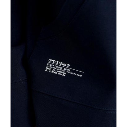 ドレステリア DRESSTERIOR 【接触冷感／セットアップ可】ドライタッチ ハイカウントジップアップパーカ （ブラック(019)）｜詳細画像