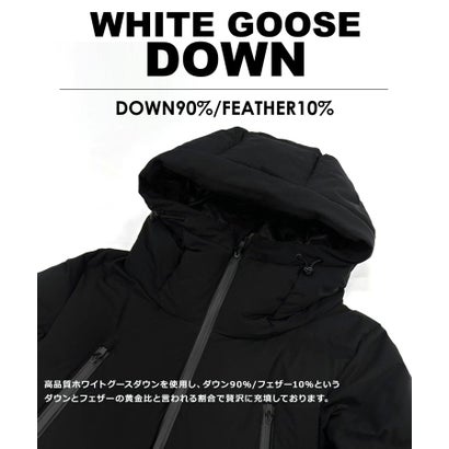 ◆【700フィルパワー／ダウン】ホワイトグース ホットメルトダウンMark2 （ネイビー(094)）｜詳細画像