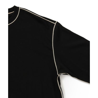 COLOR STITCH LONG SLEEVE T （ブラック(019)）｜詳細画像