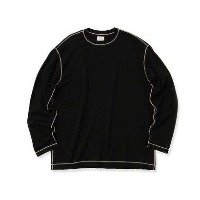 COLOR STITCH LONG SLEEVE T （ホワイト(001)）｜詳細画像