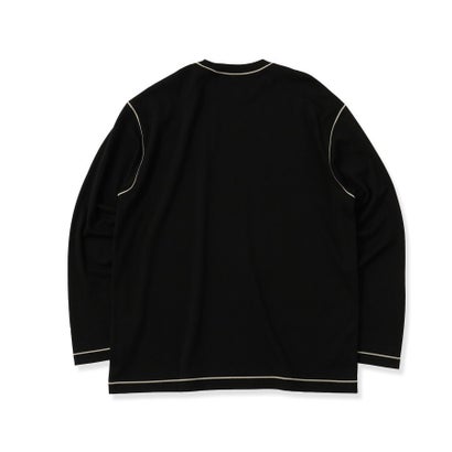COLOR STITCH LONG SLEEVE T （ホワイト(001)）｜詳細画像