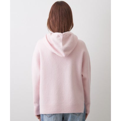 カシミヤブレンドフードニット （ミントグリーン(021)）｜詳細画像